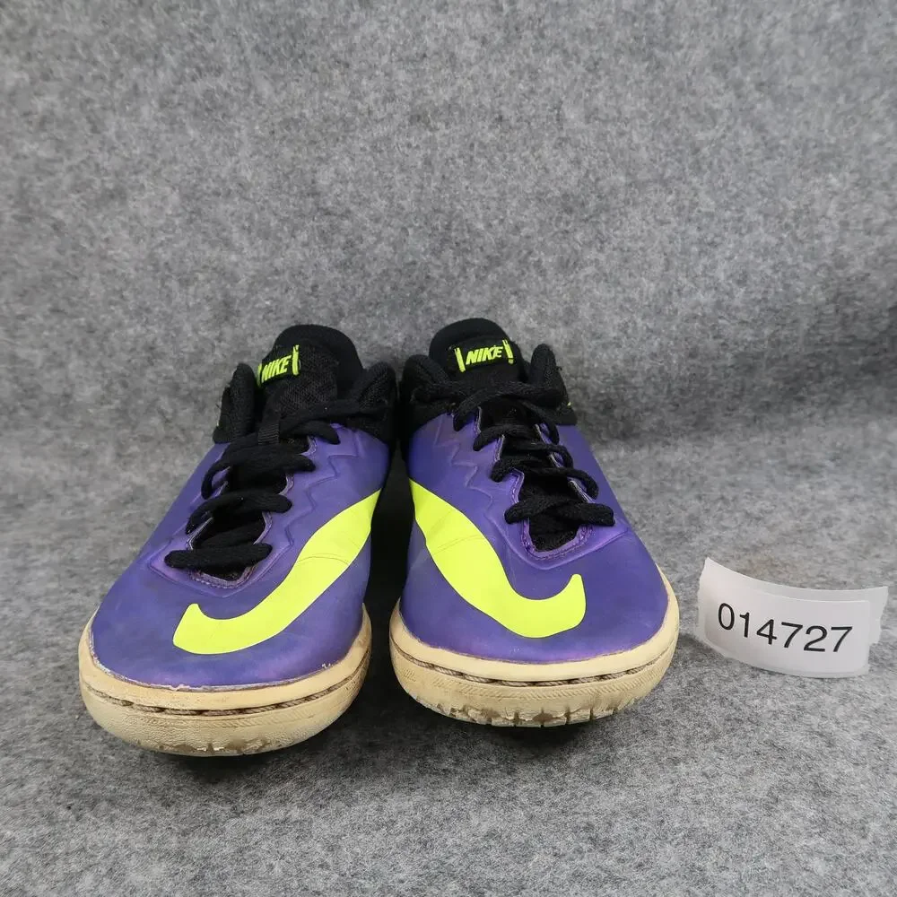 Nike Shoes Kids 5.5 Indoor Soccer HypervenomX Pro 1C Sport Athletic Purple Black